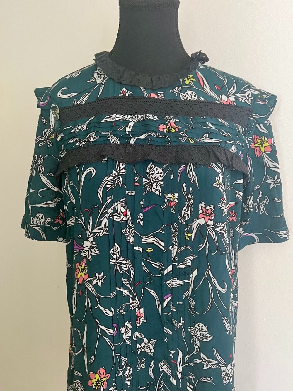 Anthropologie Vinet Bahl Mini Tunic Shift Dress - Picture 7 of 11